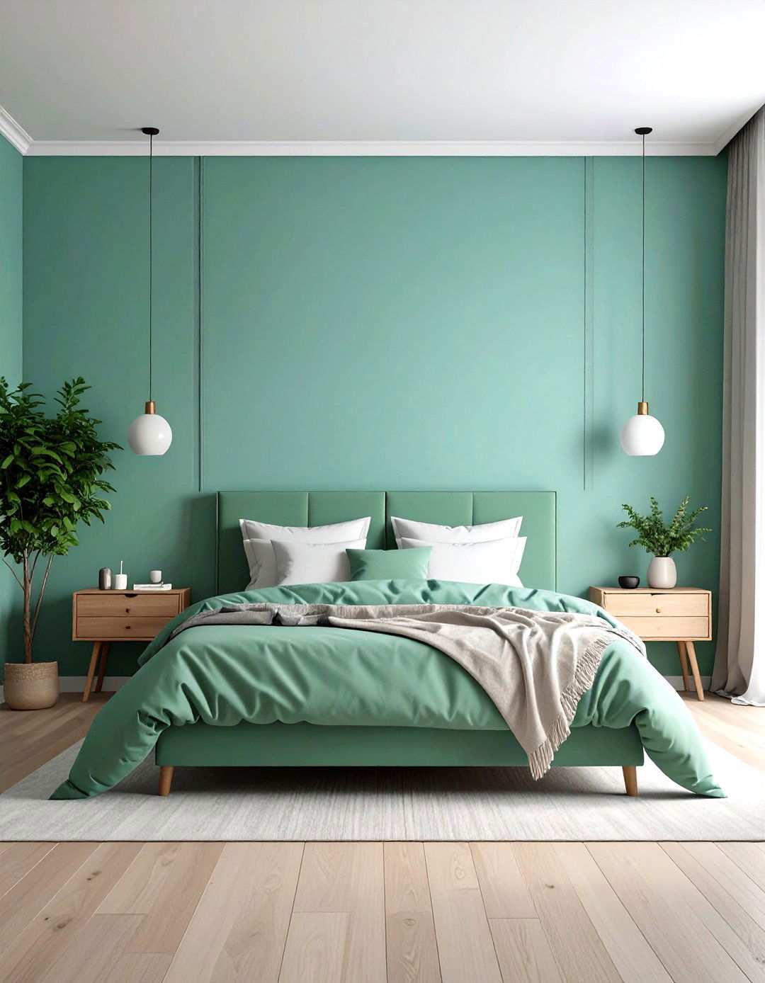 Pastel Green Dreamy Bedroom - 24 Light Green Bedroom Ideas