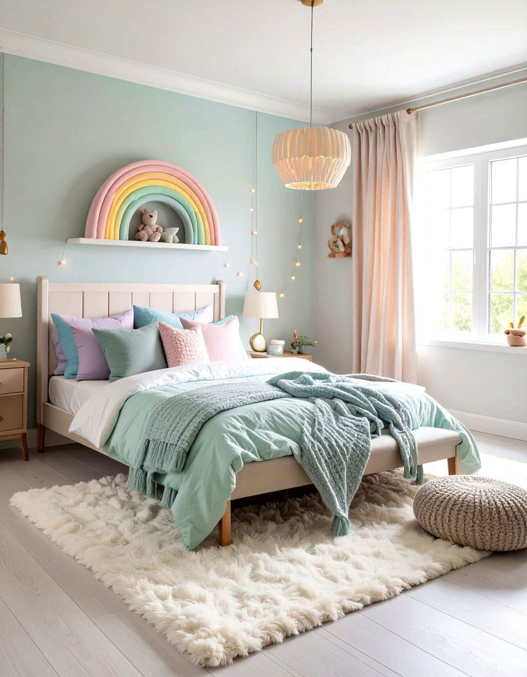 Pastel Rainbow Unicorn Paradise - 24 Unicorn Bedroom Ideas