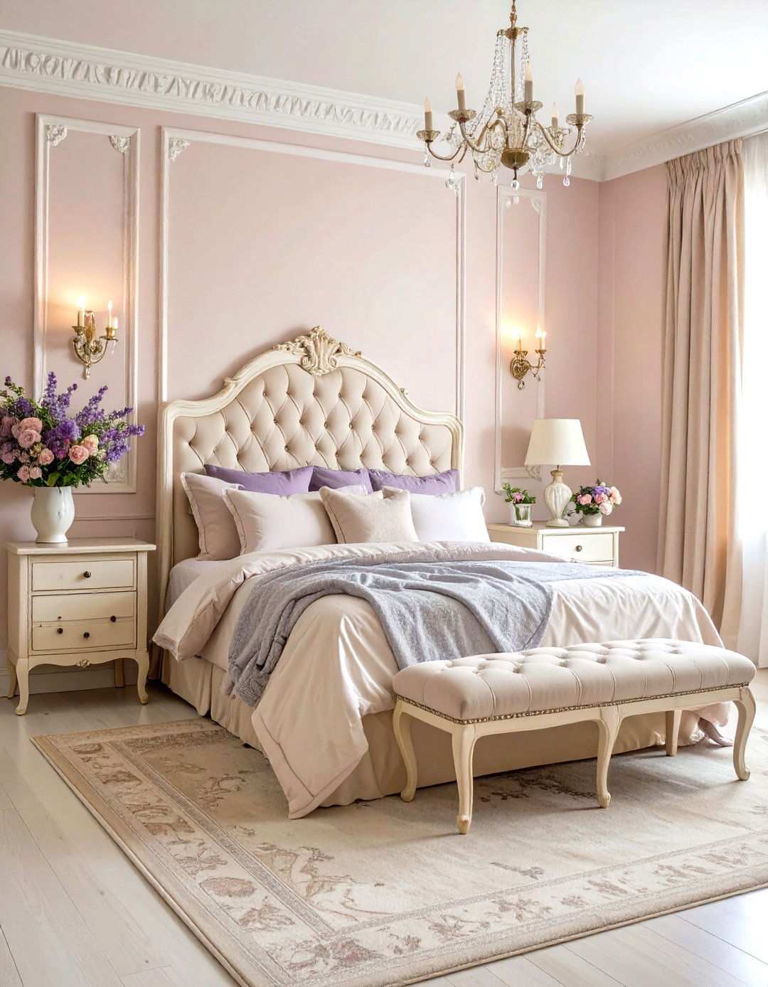 Pastel Victorian Romance - 24 Victorian Bedroom Ideas