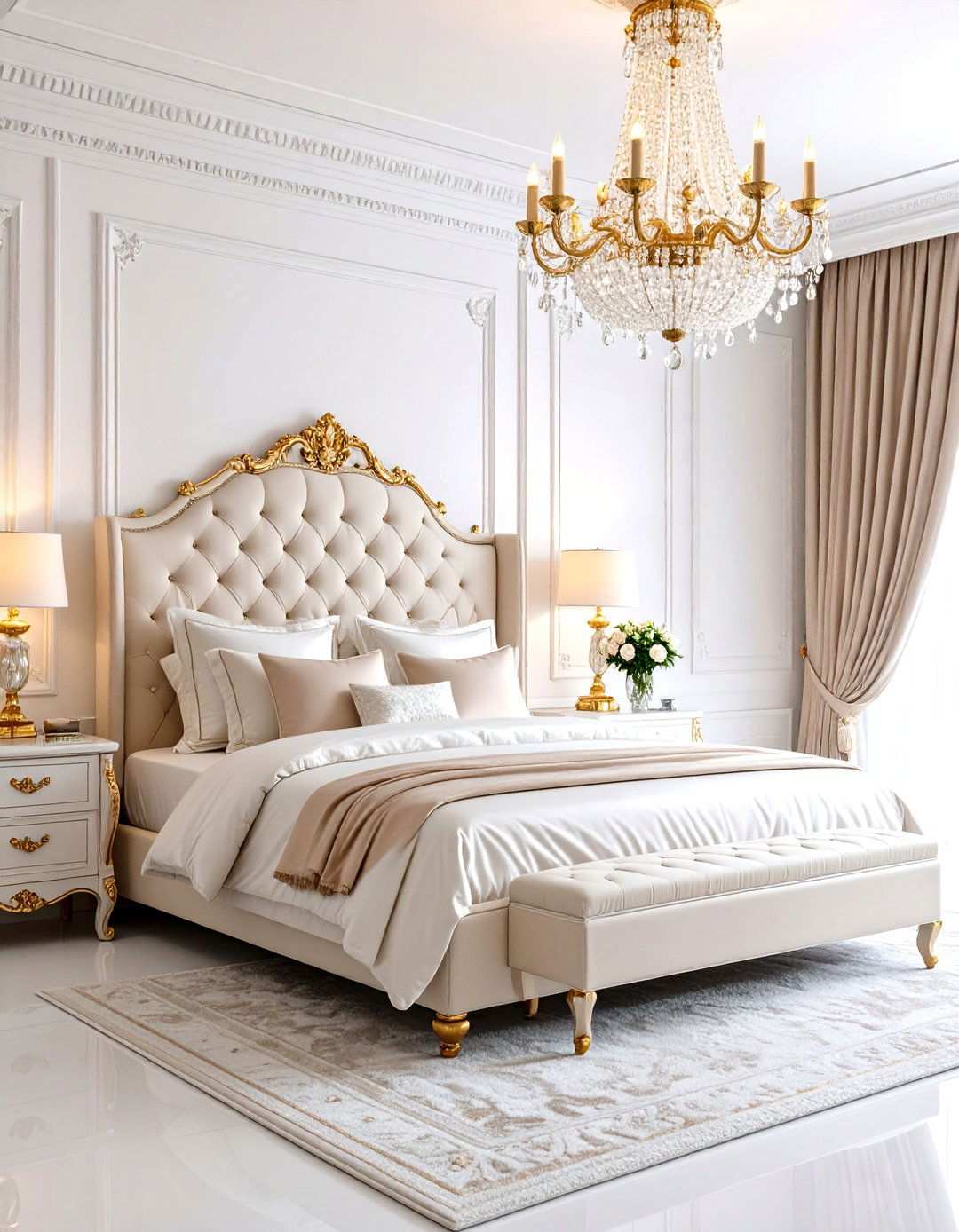 Pearl Palace Elegance - 24 Underwater Mermaid Bedroom Ideas
