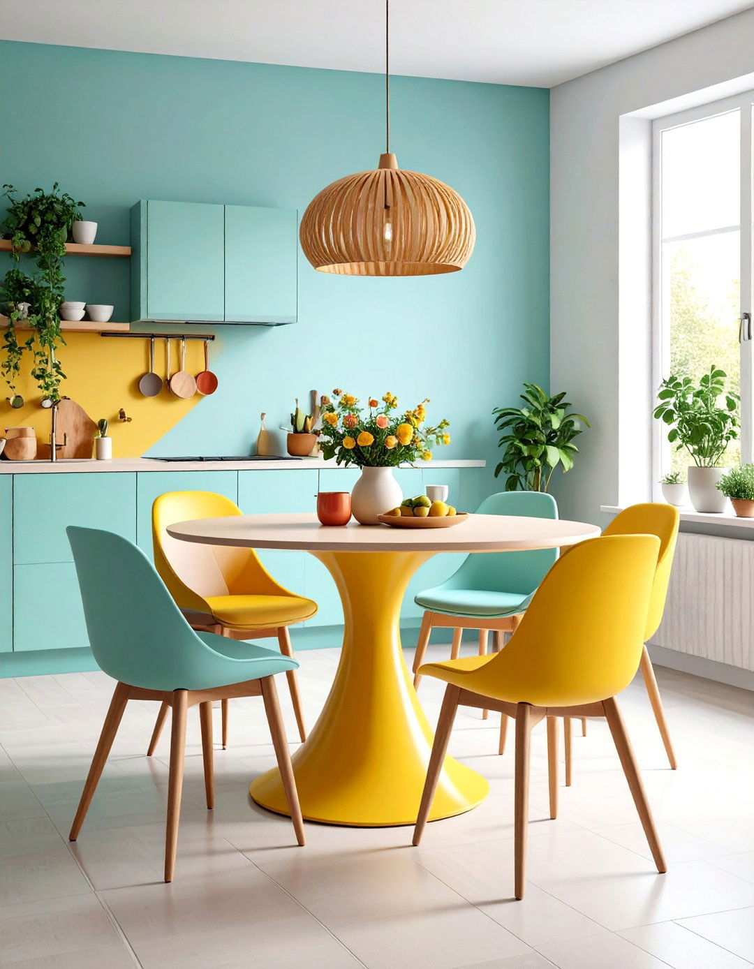 Pedestal Dining Kitchen Tables - 24 Small Kitchen Table Ideas