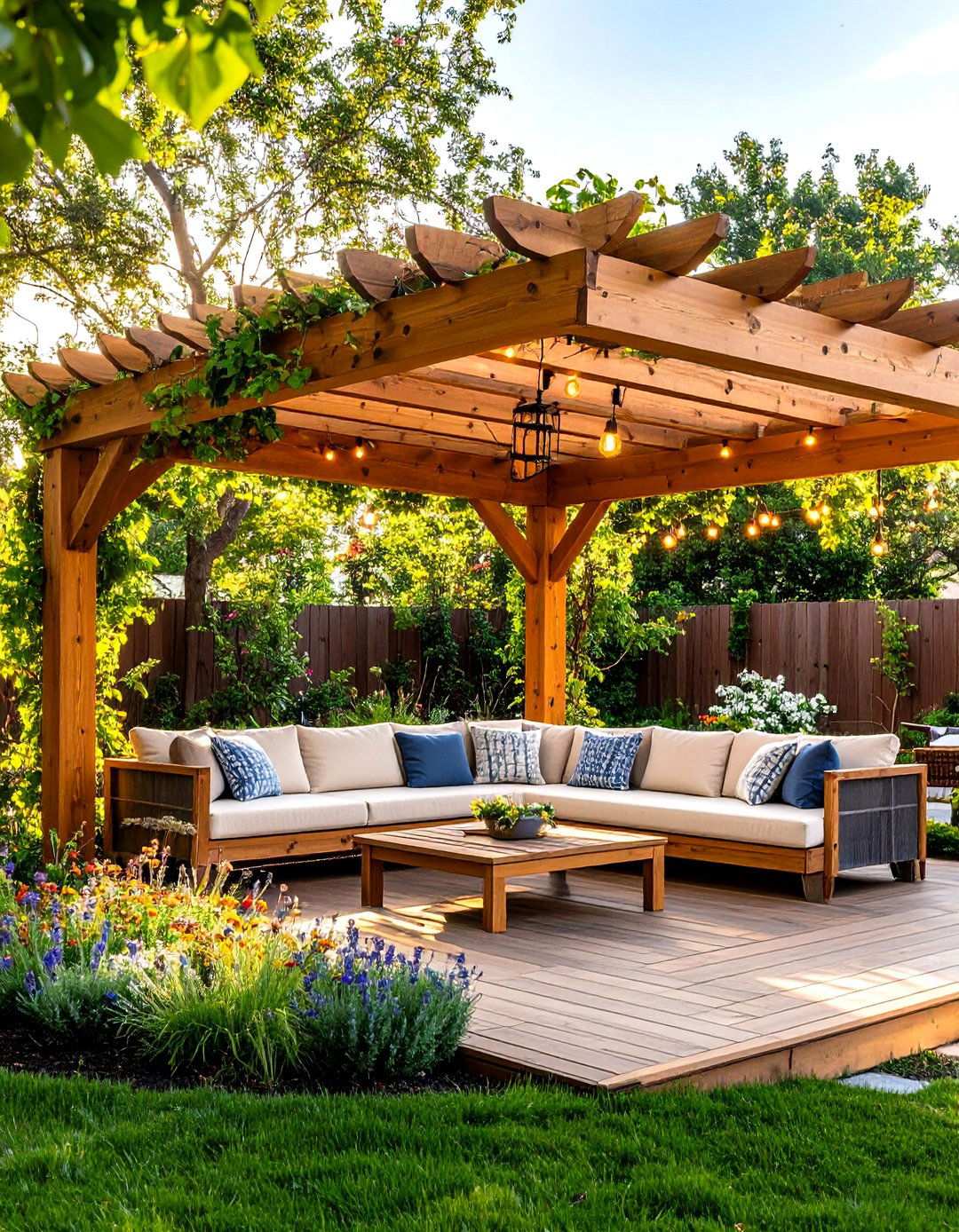 Pergola Outdoor Room Structures - 24 Mid-century Modern Landscaping Ideas