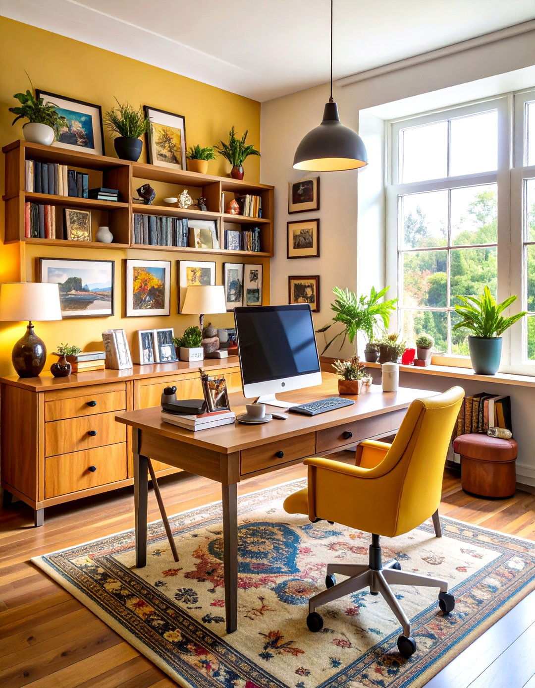 Personalized Memory Lane Office - 24 Home Office Ideas for Her