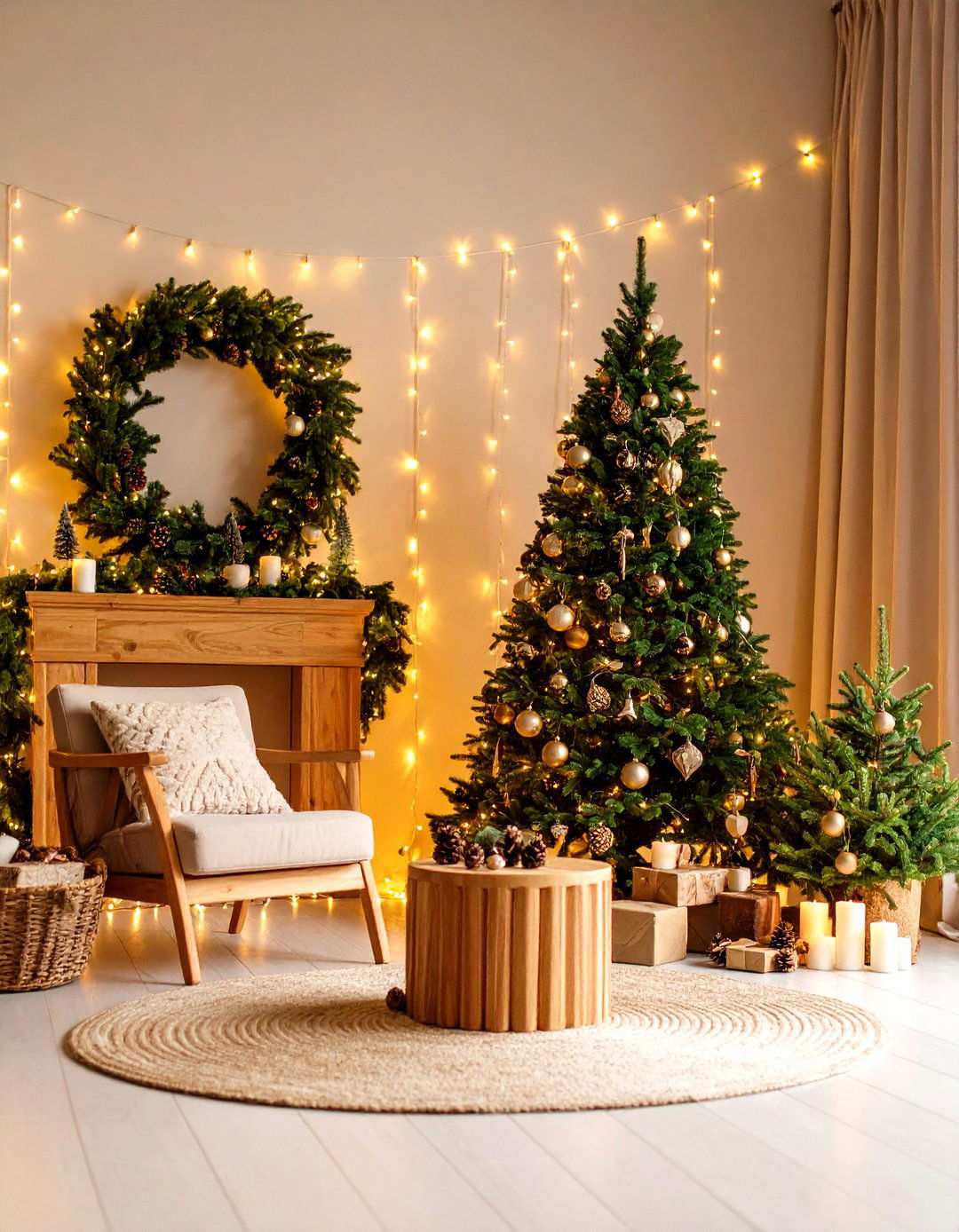 Pine Tree Seasonal Display - 24 Pine Tree Landscape Ideas