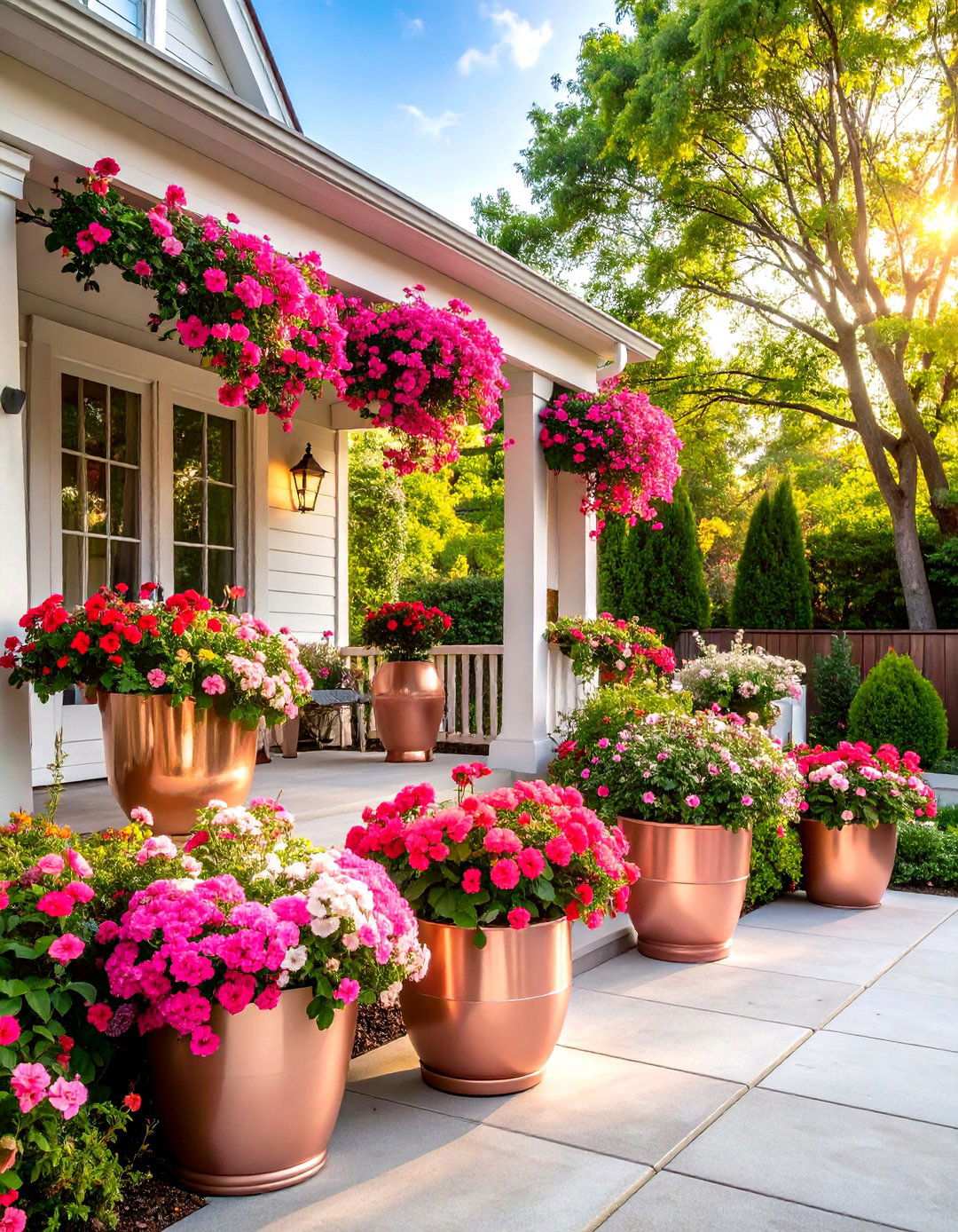 Pink Container Garden Collection - 24 Pink Garden Ideas
