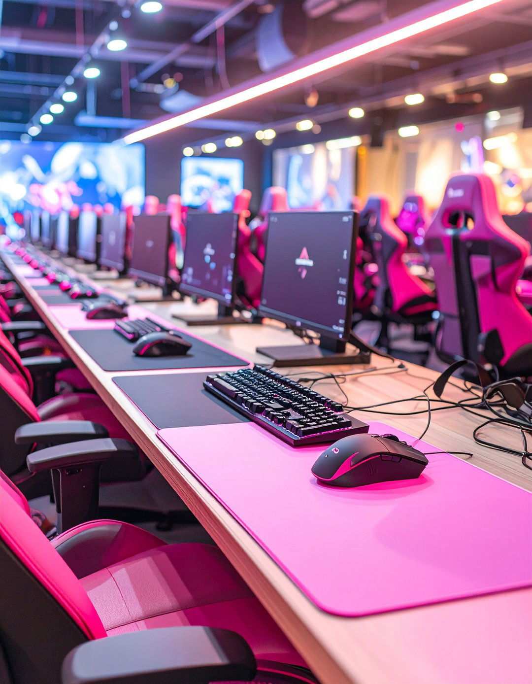 Pink Gaming Mouse and Mousepad Paradise - 24 Pink Gaming Setup Ideas