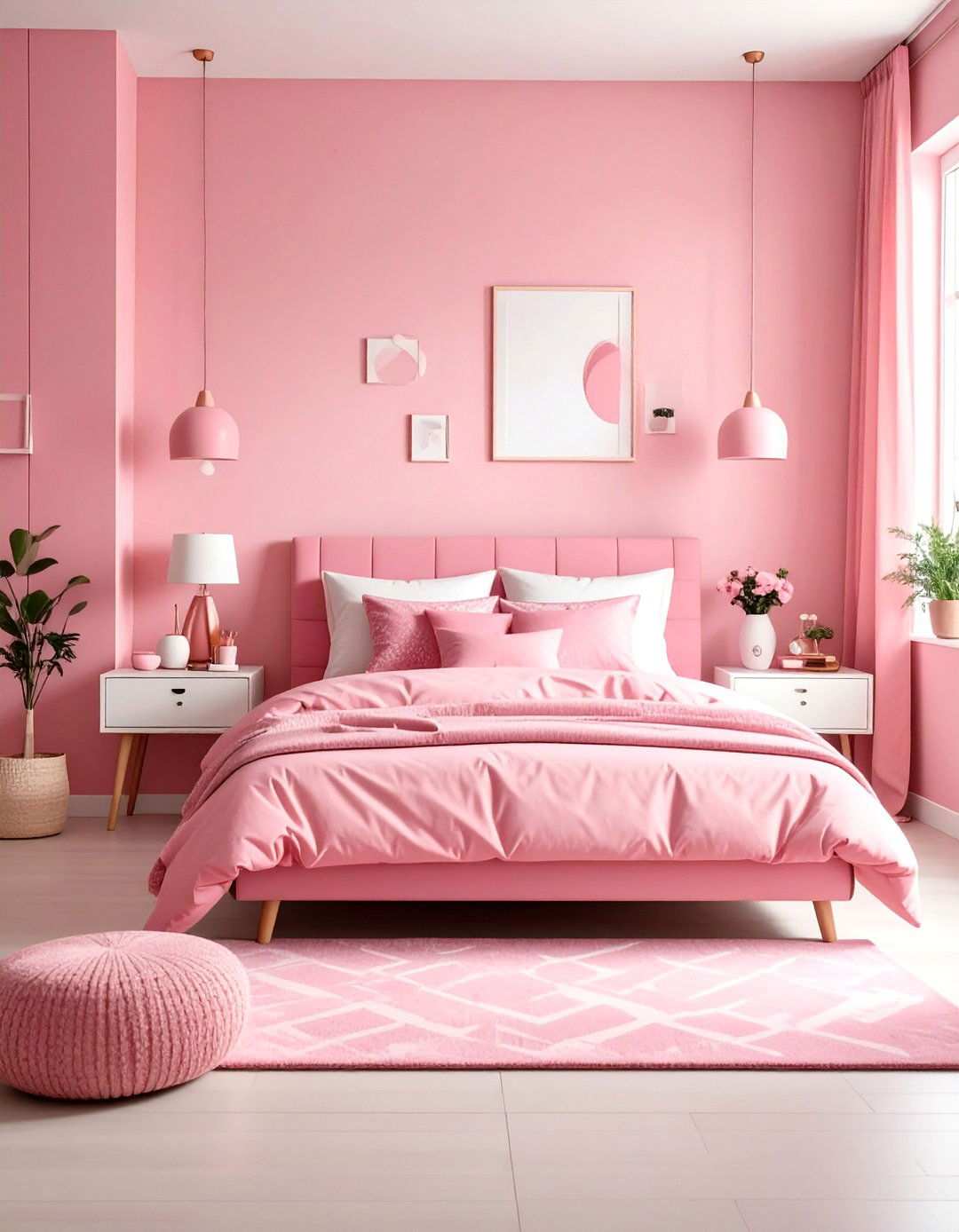 Pink Maximalist Dorm Room - 24 Pink Dorm Room Ideas