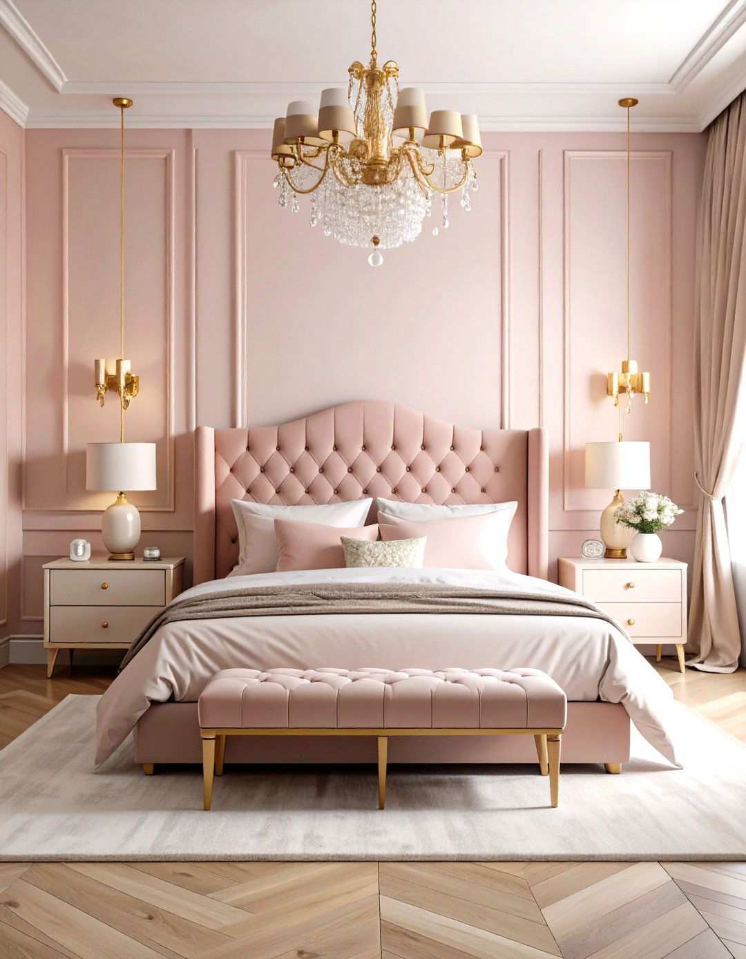 Pink Princess Bedroom Sanctuary - 24 Princess Room Ideas