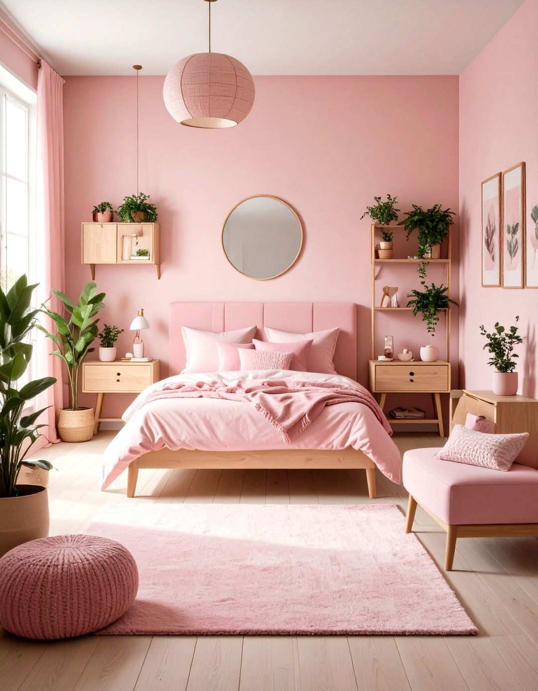 Pink Sustainable Eco Dorm - 24 Pink Dorm Room Ideas