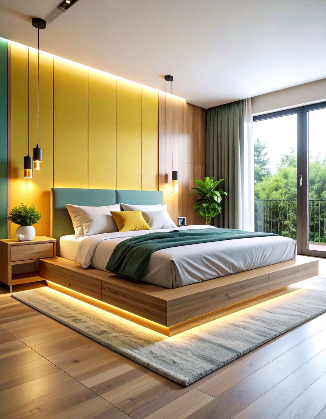 Platform Bed Centerpiece Design - 24 Hypebeast Room Decor Ideas