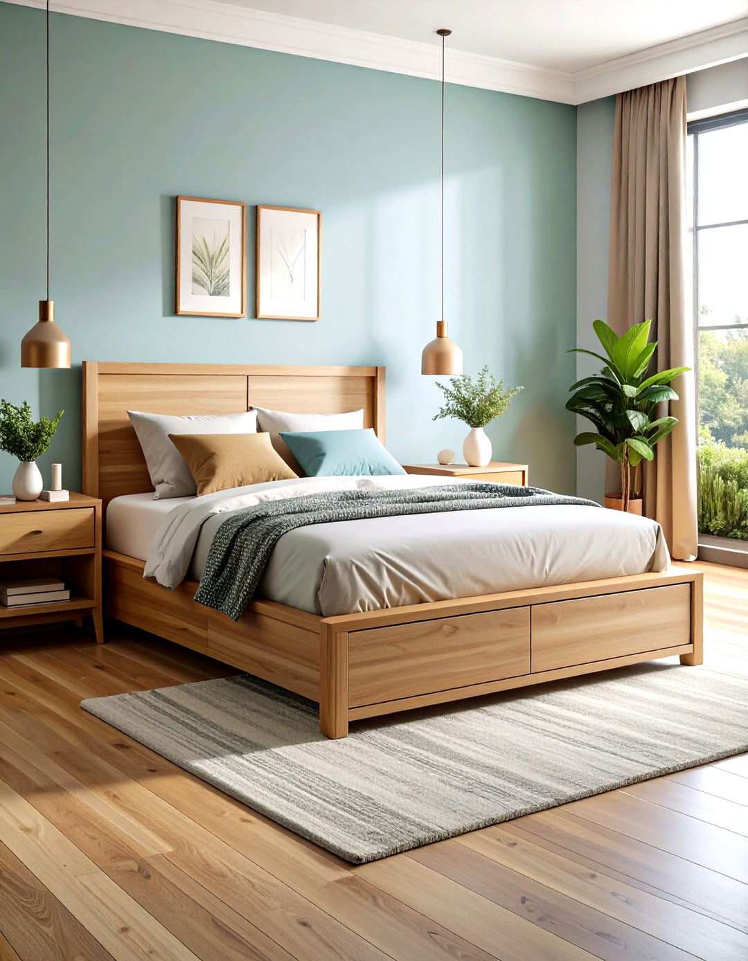 Platform Bed with Integrated Storage - 24 Unique Bed Design Ideas