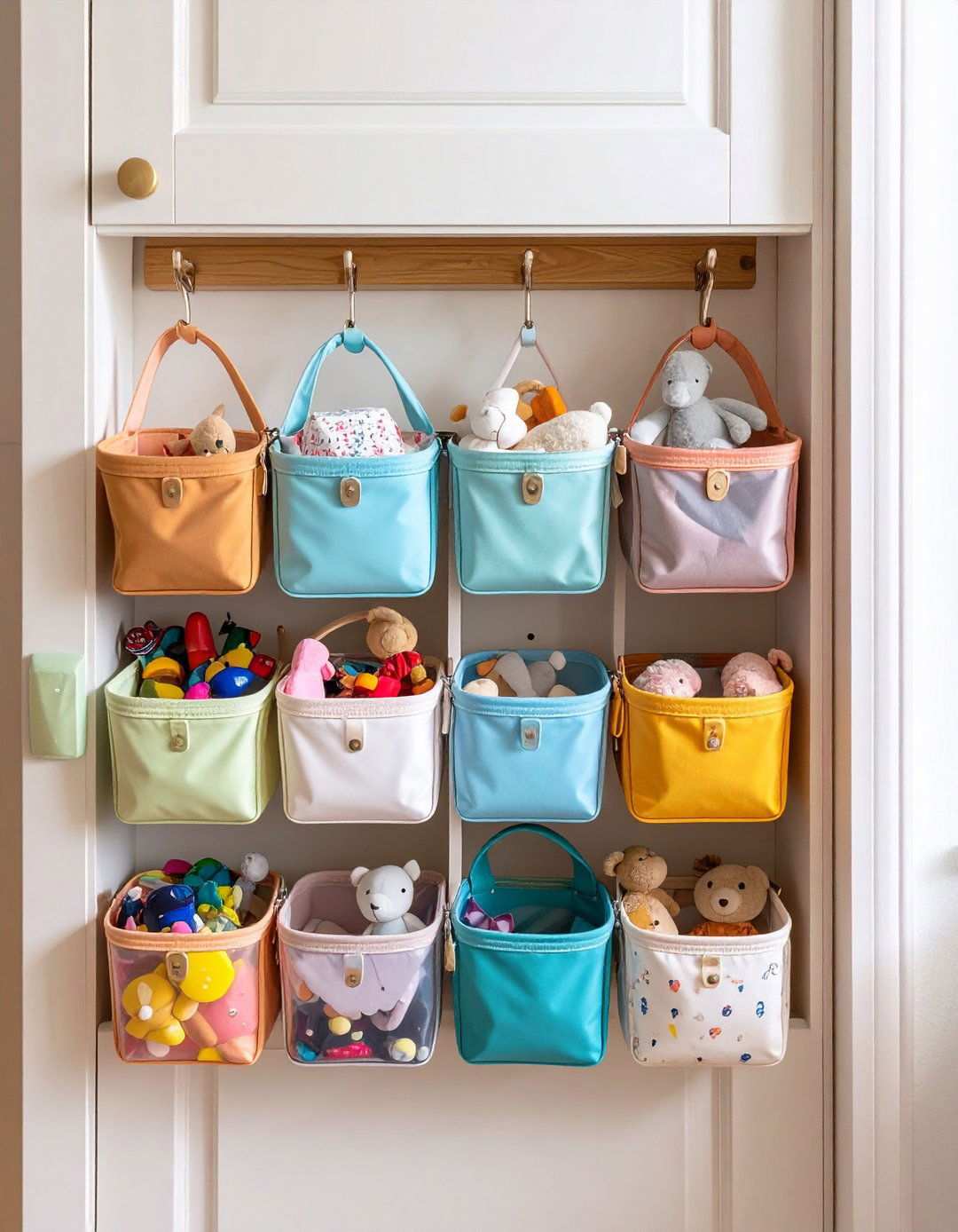 Pocket Organizers - 24 Playroom Storage Ideas