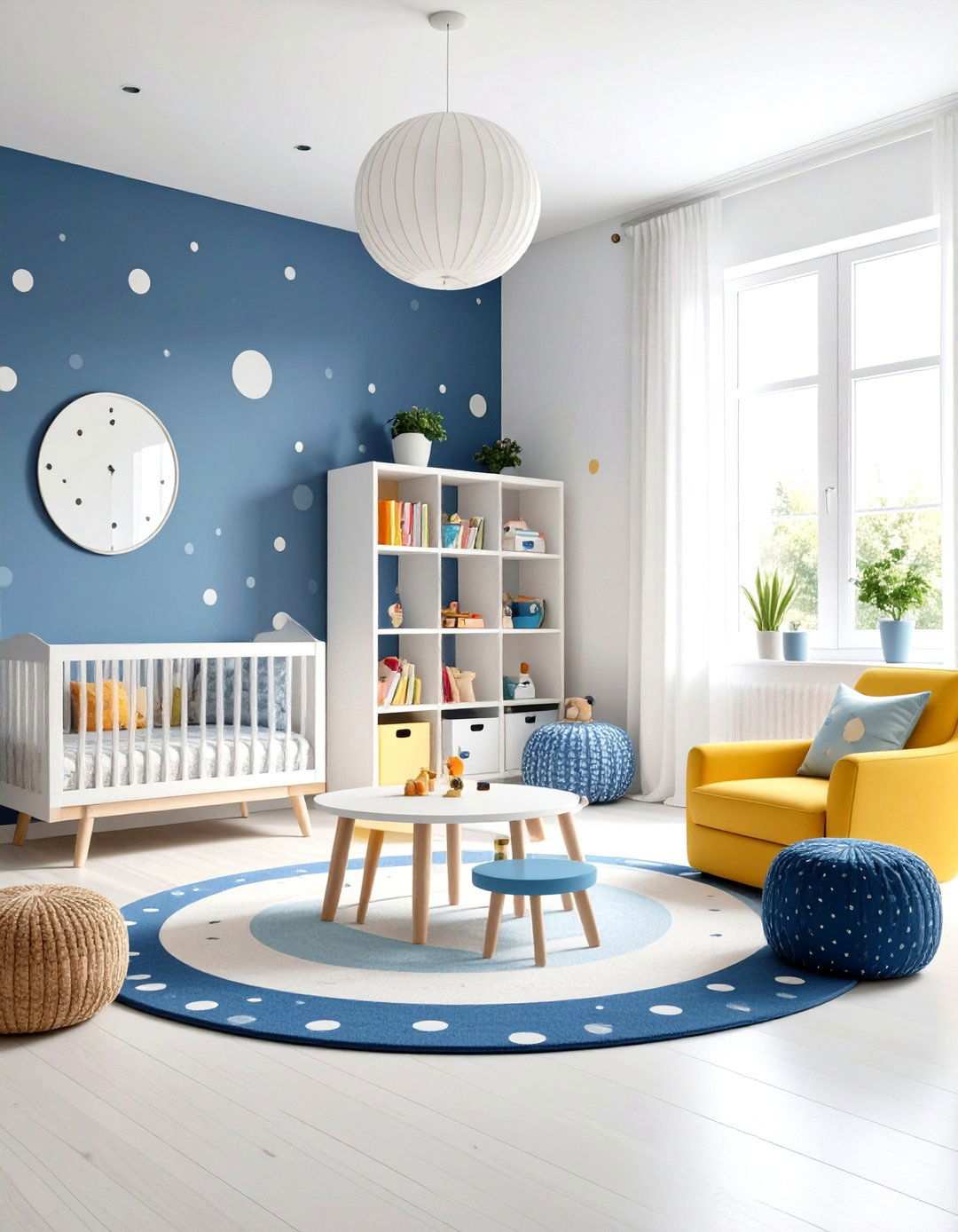 Polka Dot Playroom - 24 Preppy Room Ideas