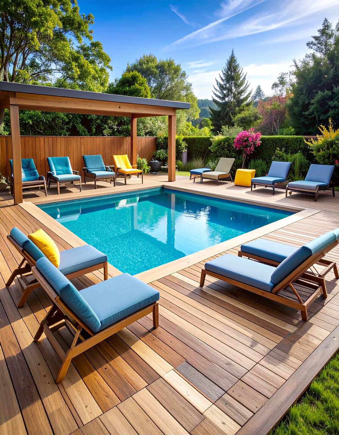 Pool Deck Platform Integration - 24 Platform Deck Ideas