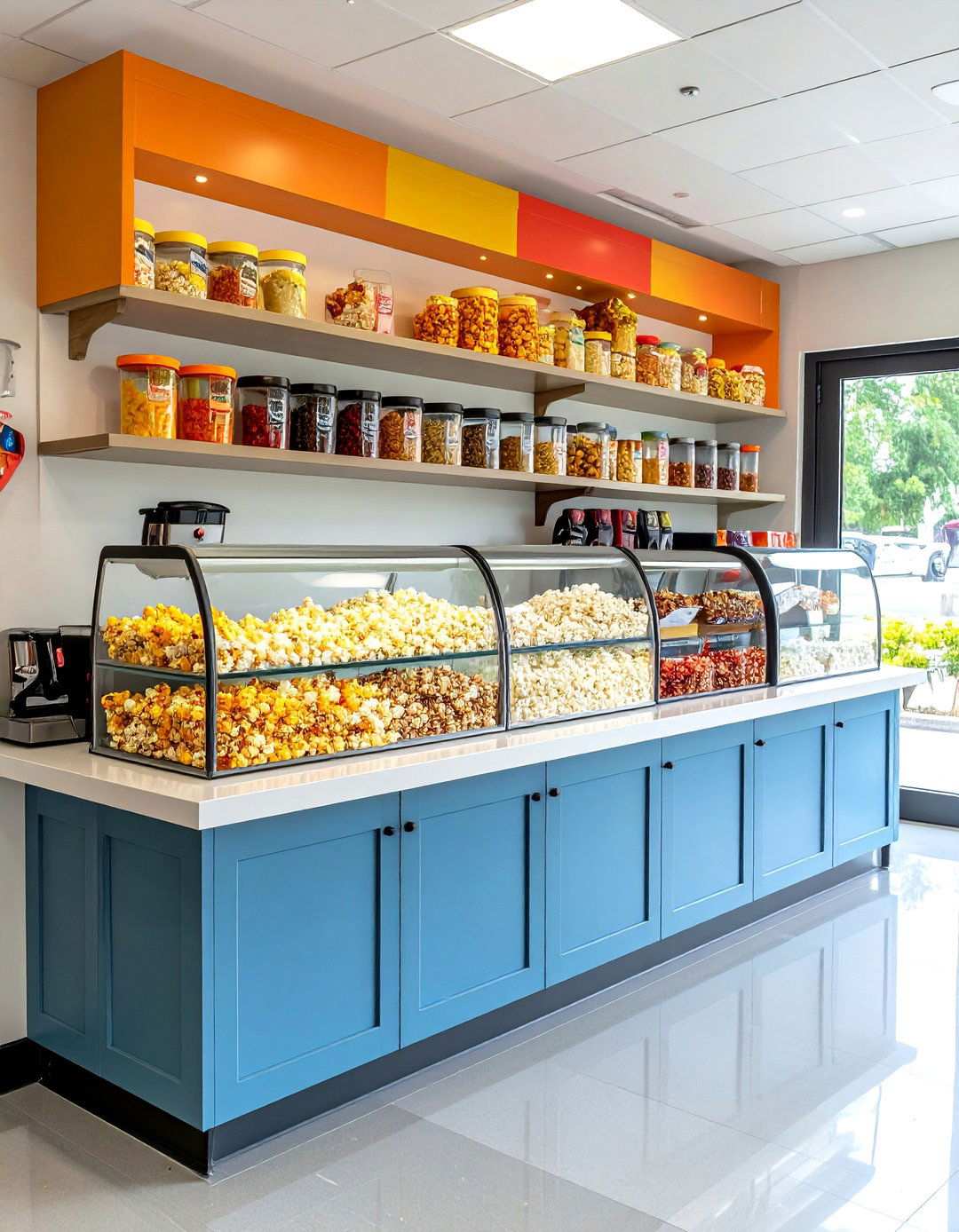 Popcorn Flavor Station - 24 Wedding Food Ideas