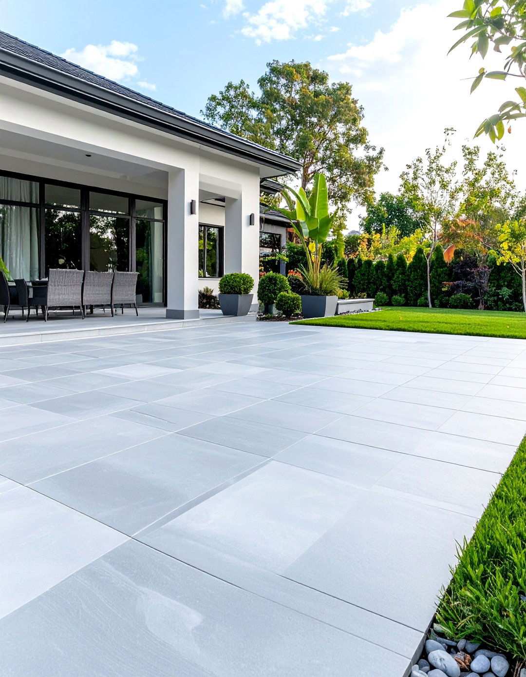Porcelain Patio Tiles - 24 Patio Flooring Ideas