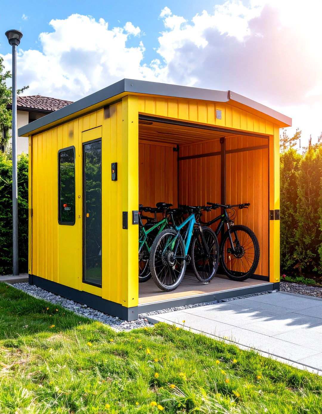 Portable Bike Shelters - 24 Outdoor Toy Storage Ideas