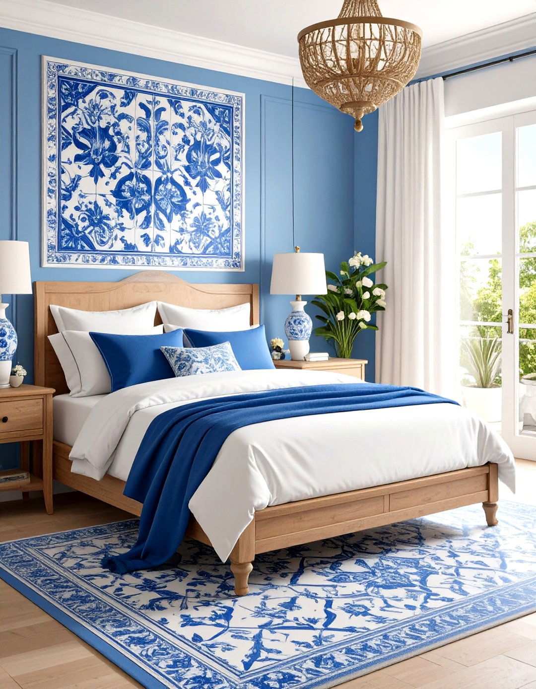 Portuguese Azulejo Tile Inspiration - 24 Mediterranean Bedroom Ideas