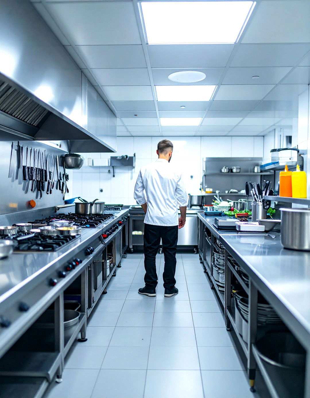 Professional Chef Counter Setup - 24 Kitchen Counter Decor Ideas