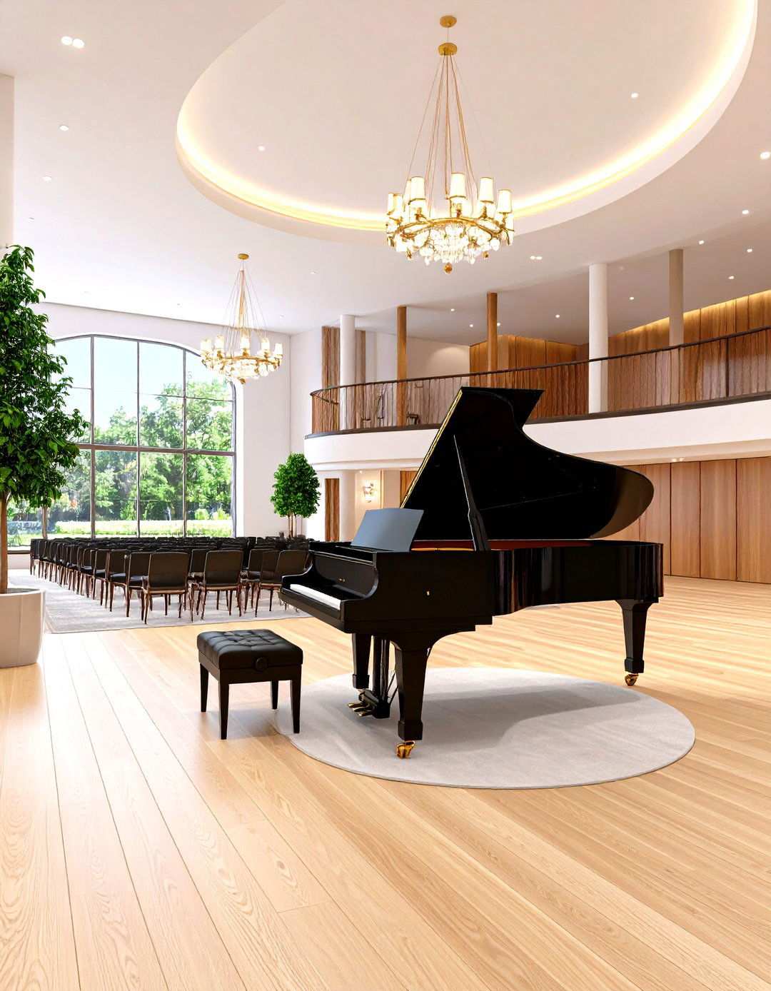 Professional Home Concert Piano Room - 24 Piano Room Ideas