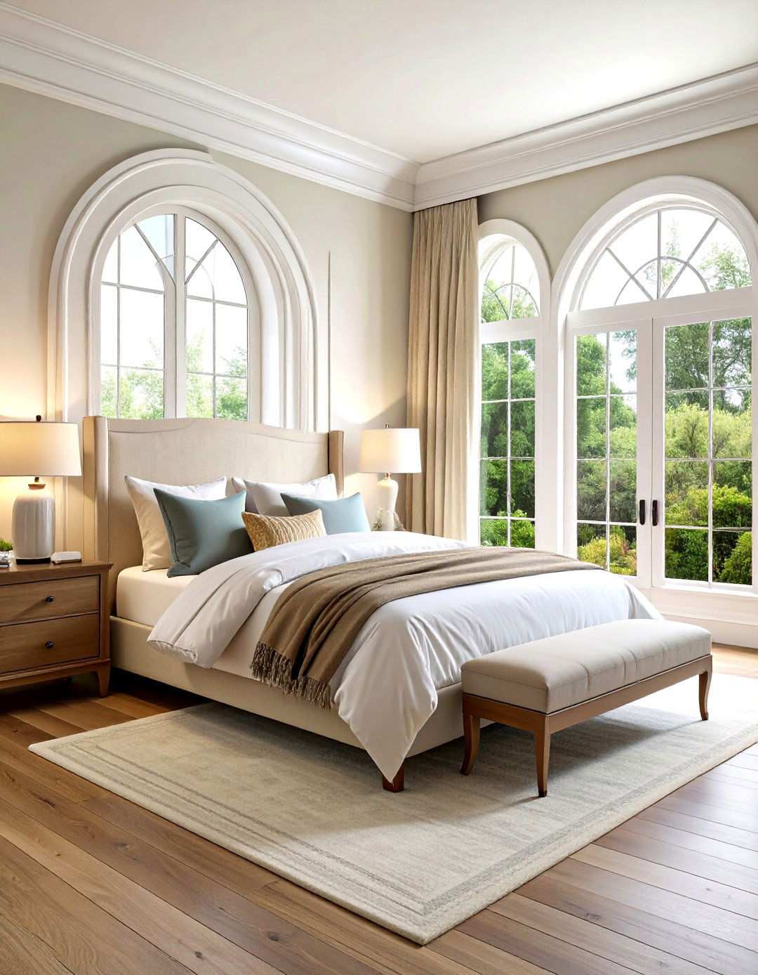 Provincial Curved Elegance - 24 Window Trim Ideas