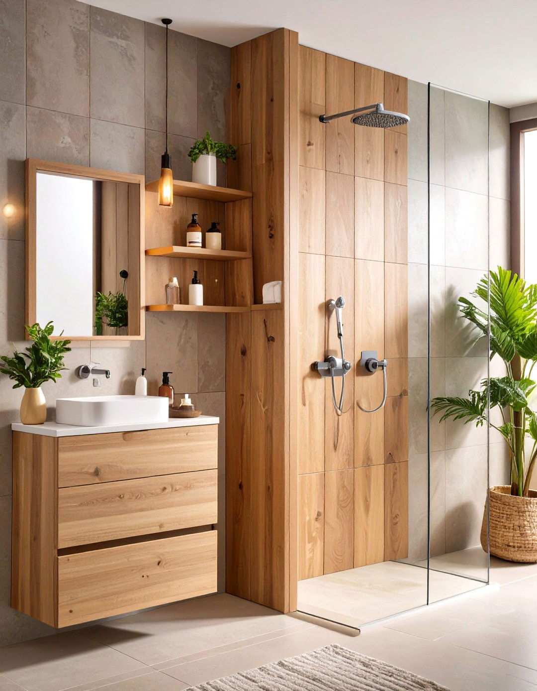 Pull Out Shower Drawers - 24 Shower Storage Ideas