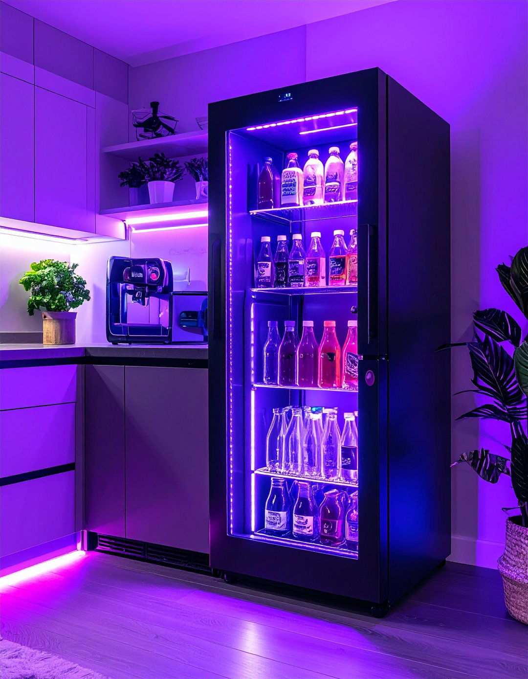 Purple Gaming Refresh Station - 24 Purple Gaming Setup Ideas