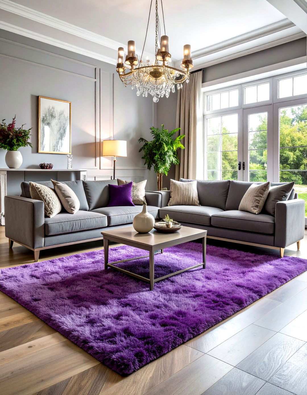 Purple Plum Rug Sophisticated Design - 24 what color rug goes with a grey couch