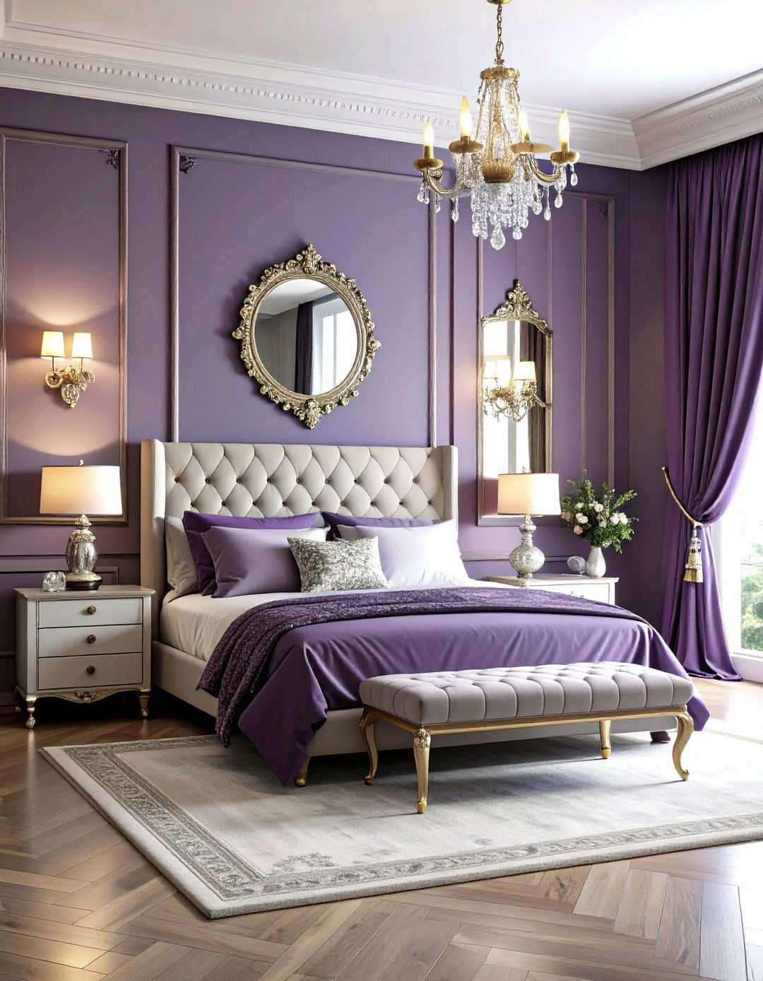 Purple Princess Room Majesty - 24 Princess Room Ideas