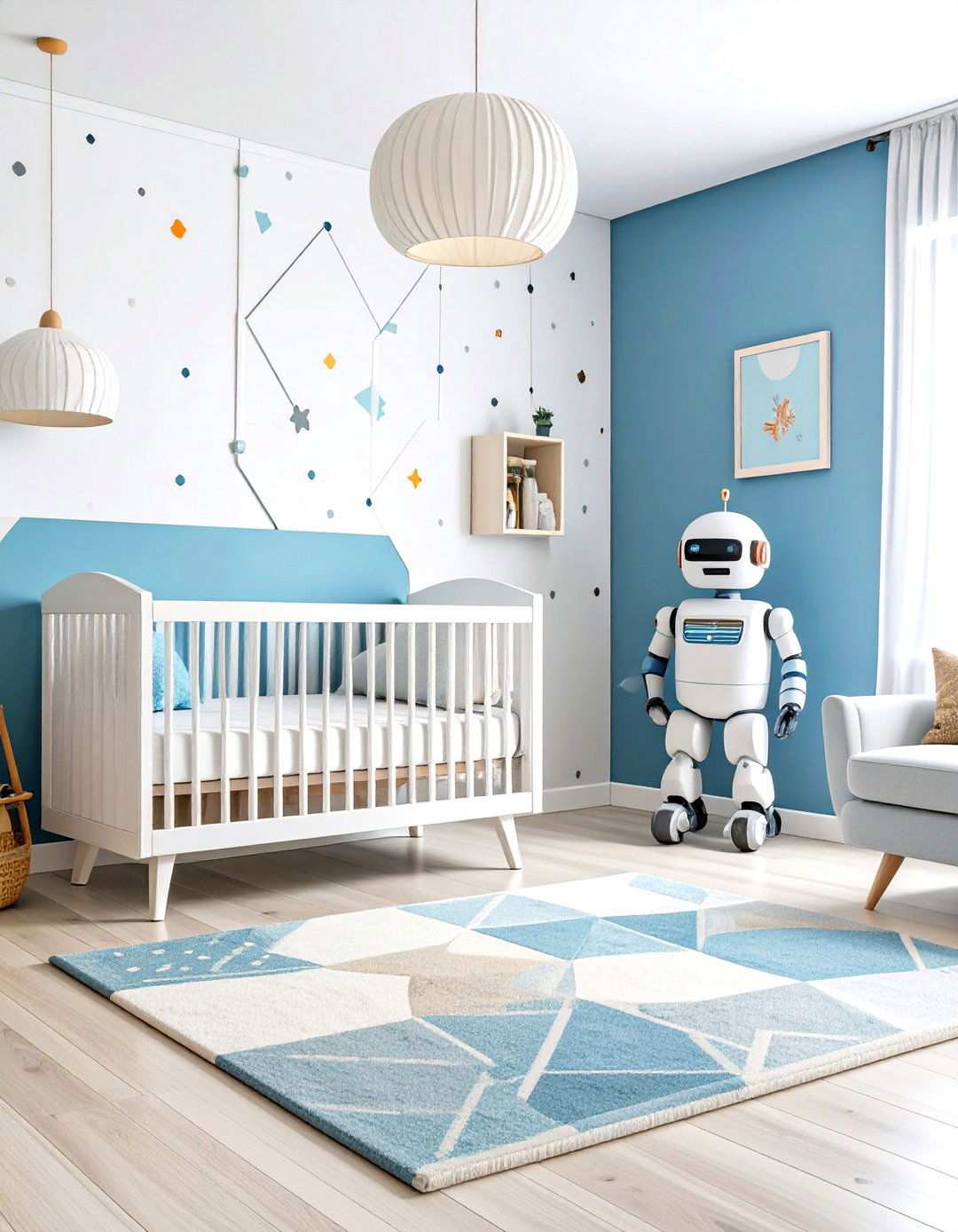 R D and C PO Droid Companions - 24 Star Wars Nursery Ideas