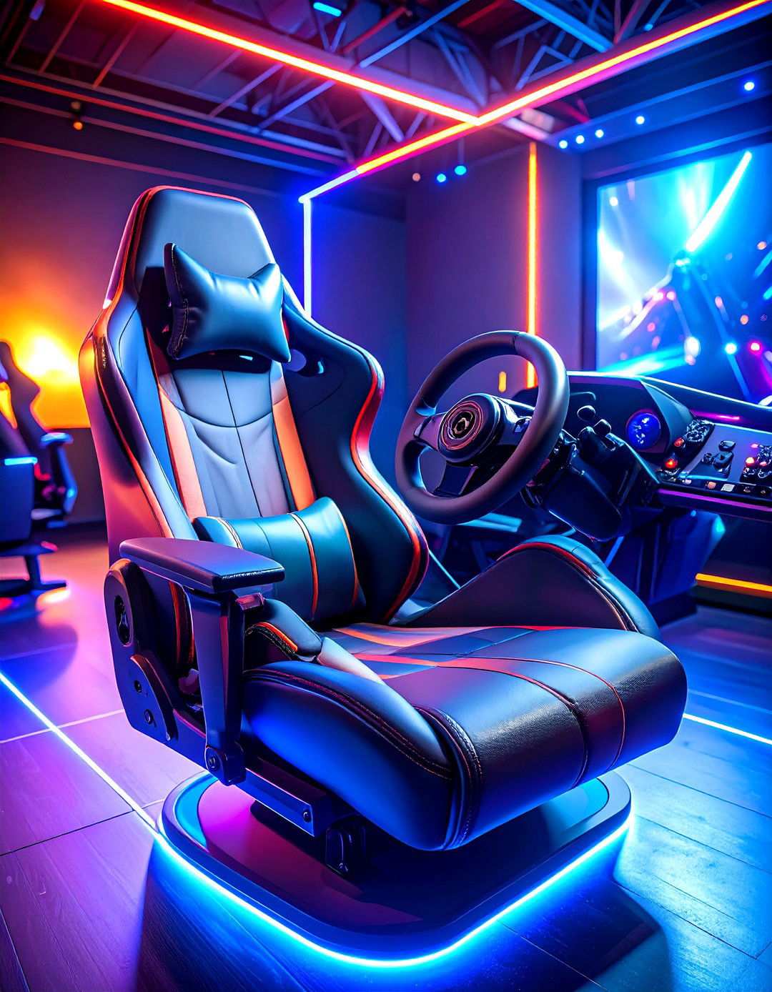 Racing Simulator Chairs for Gaming Enthusiasts - 24 Man Cave Seating Ideas