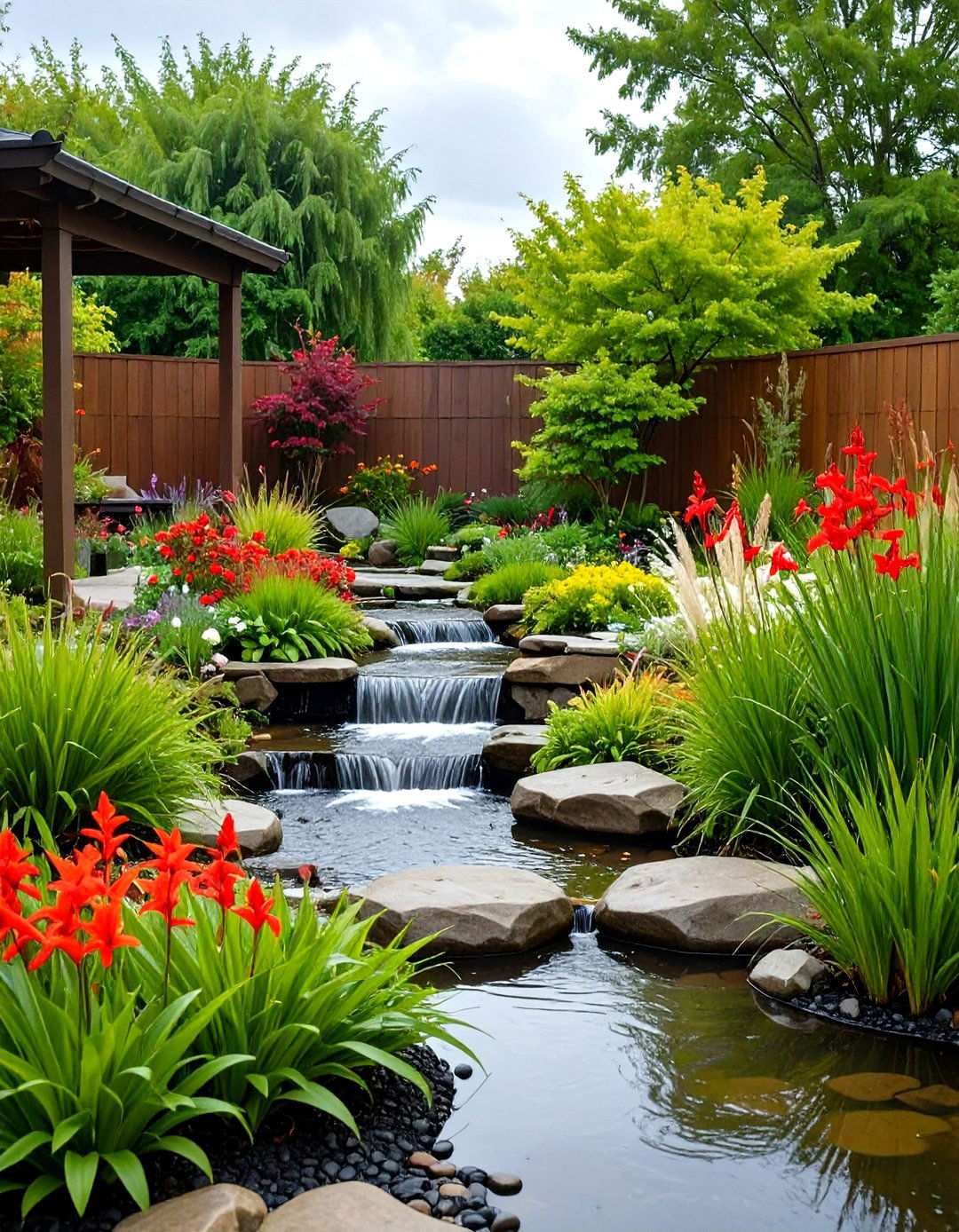 Rain Garden Shade Adaptations - 24 Shade Garden Design Ideas