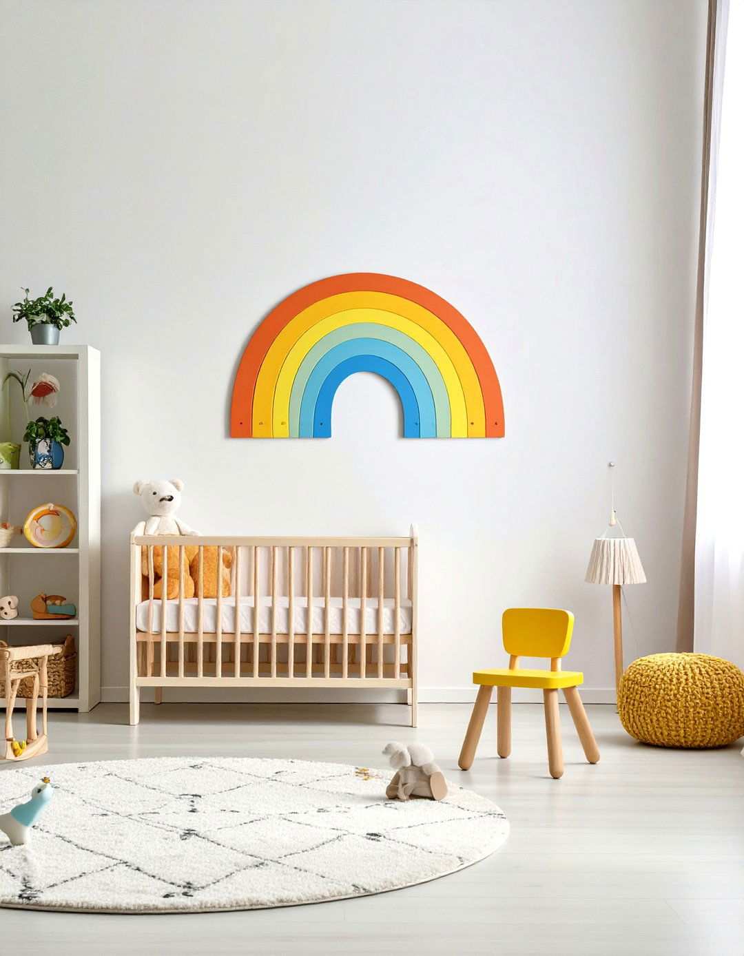 Rainbow Growth Charts - 24 Rainbow Nursery Ideas