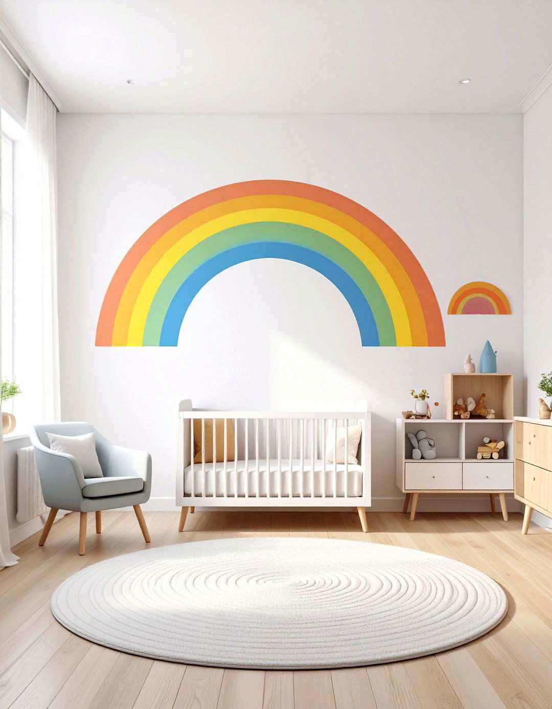 Rainbow Wall Decals - 24 Rainbow Nursery Ideas