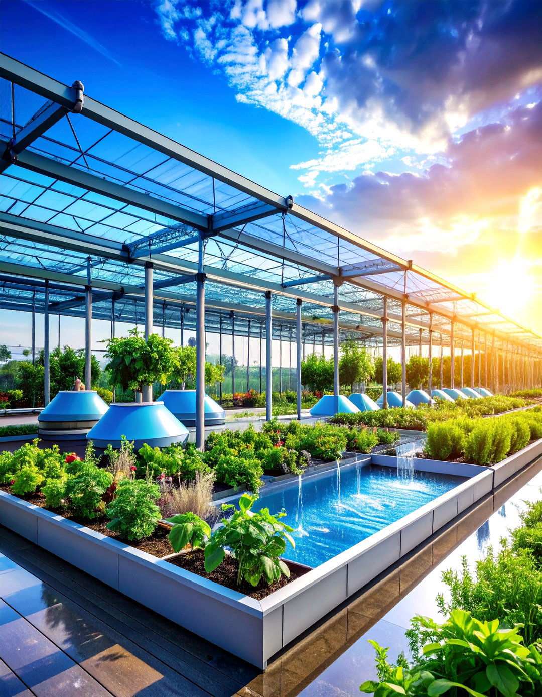 Rainwater Harvesting Rooftop Greenhouse - 24 Rooftop Greenhouse Ideas