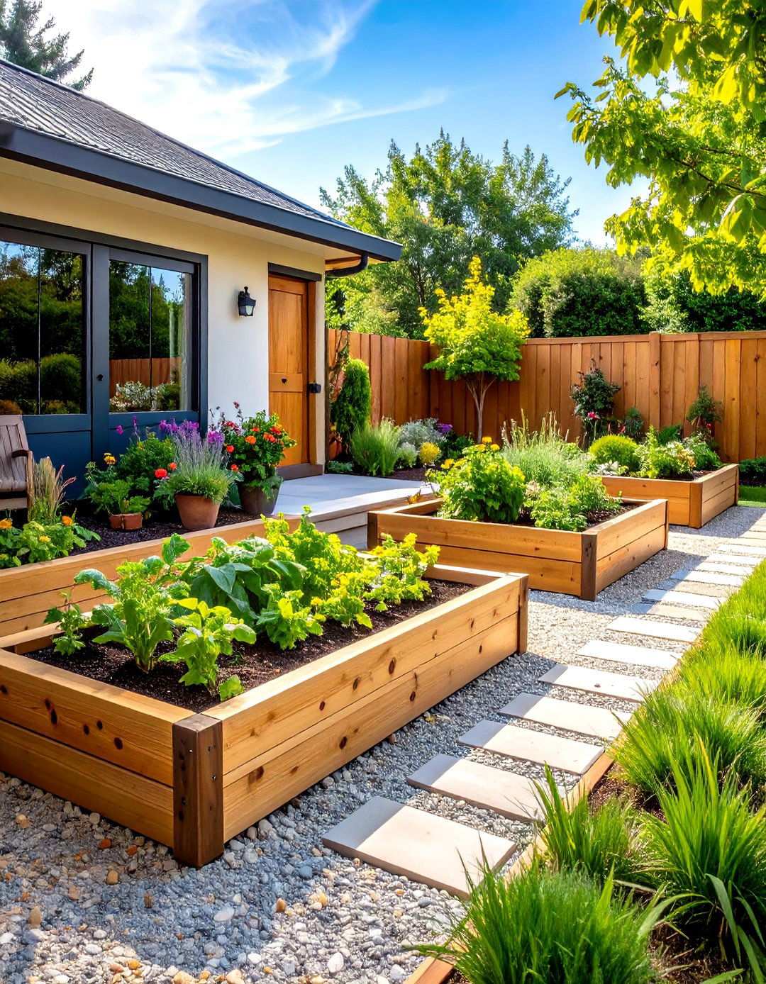 Raised Bed Kitchen Garden Design - 24 Vegetable Garden Ideas