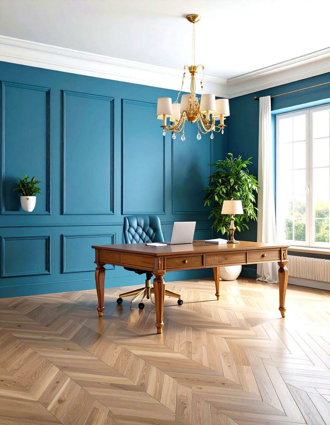 Raised Panel Sophistication - 24 Wall Trim Ideas