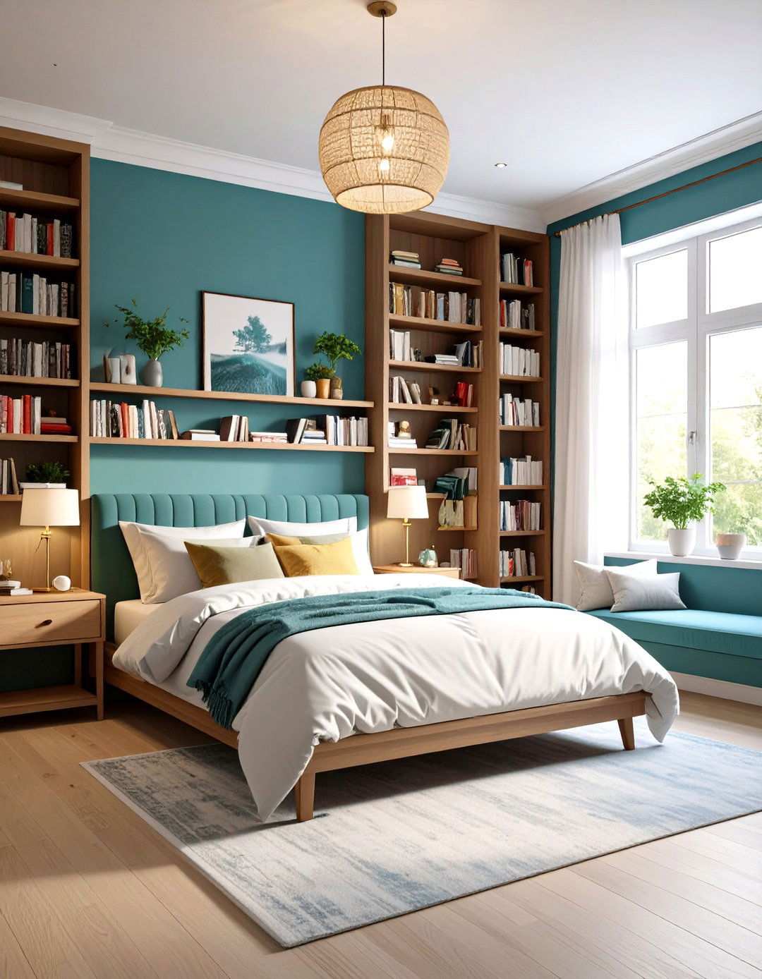 Reading Retreat Library - 24 Tween Bedroom Ideas