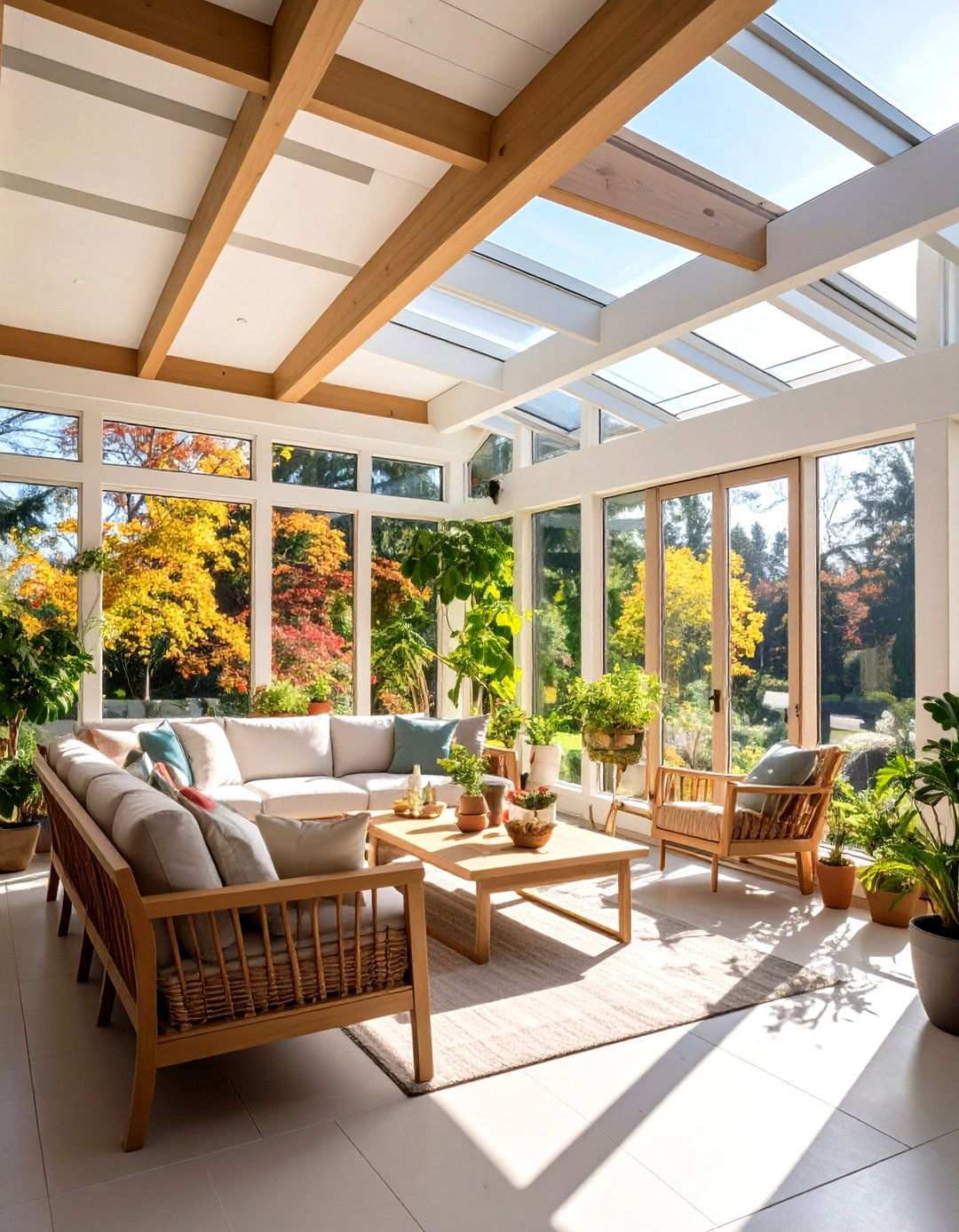 Recessed LED Sunroom Ceiling Systems - 24 Sunroom Ceiling Ideas