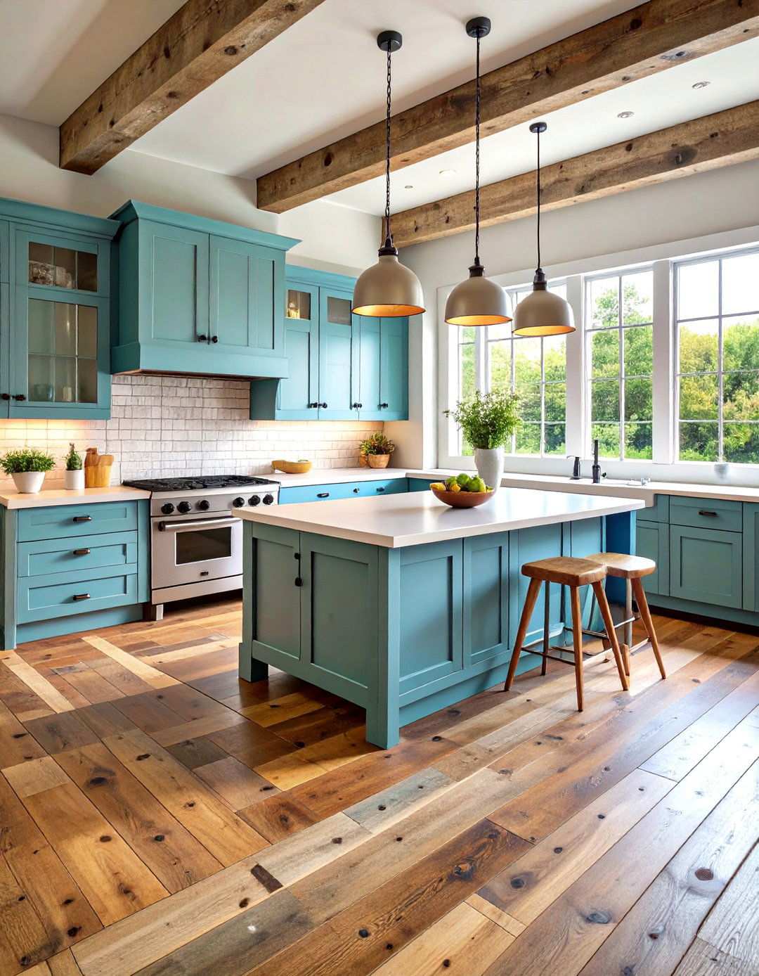 Reclaimed Barn Wood Character Floors - 24 Wood Floor Ideas