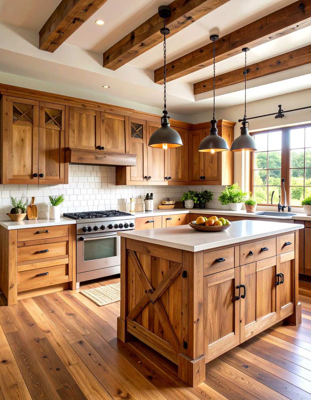 Reclaimed Barnwood Kitchen Doors - 24 Kitchen Door Design Ideas