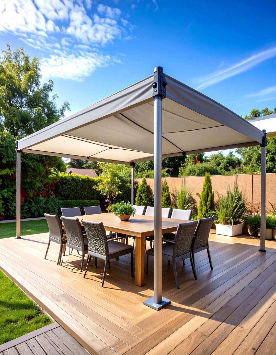 Rectangular Shade Sails for Maximum Coverage - 24 Shade Ideas