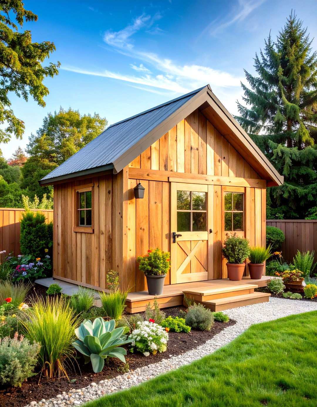 Recycled Material Eco Friendly Design - 24 wood shed ideas
