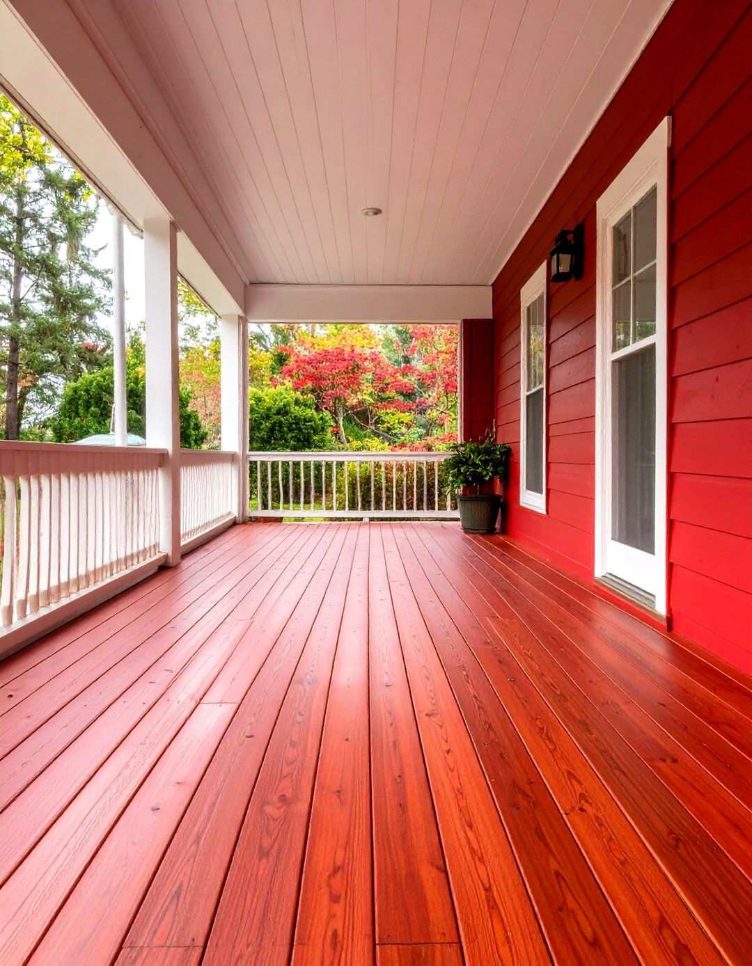 Redwood Porch Decking - 24 Porch Flooring Options