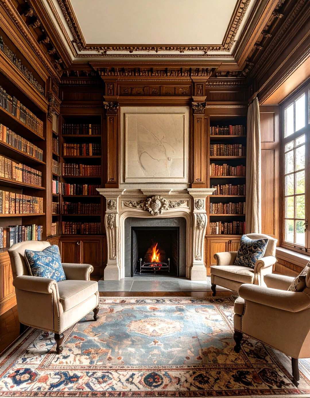 Regency Era Stone Fireplace Surrounds - 24 Traditional Fireplaces