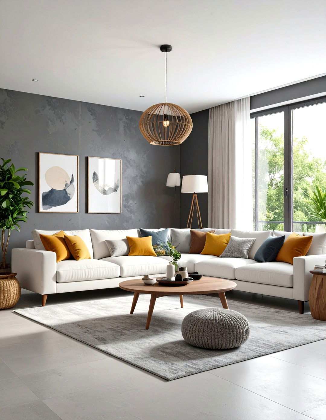Repose Gray Living Room Design - 24 Light Gray Paint Colors for Your House