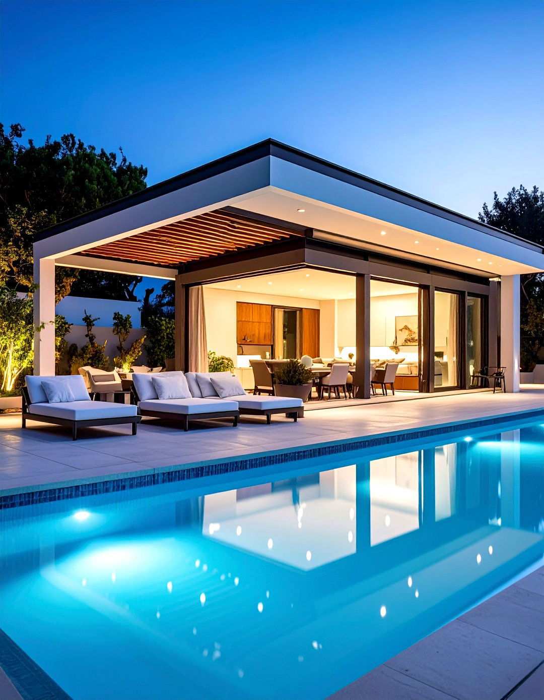 Retractable Roof Pool Gazebo - 24 Pool Gazebo Ideas