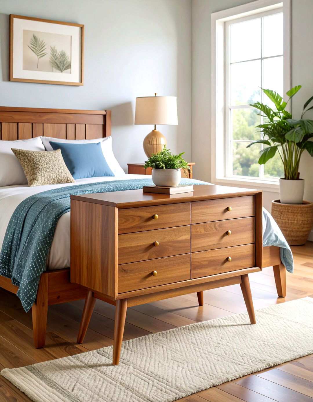 Retro Mid Century Nightstand - 24 Nightstand Ideas