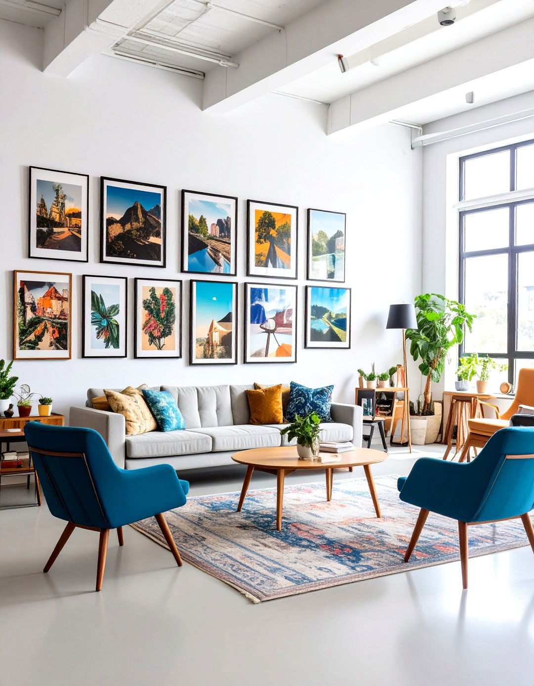 Retro Poster Collection Galleries - 24 Office Wall Decor Ideas