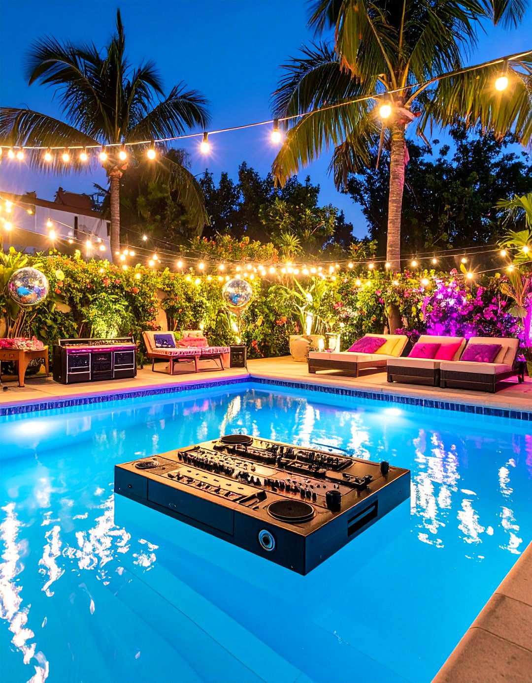 Retro s Pool Party Blast - 24 Pool Party Ideas